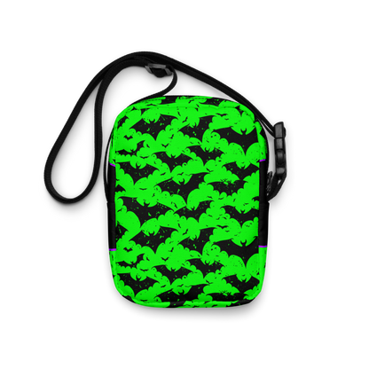 Zombie Green Bats Utility Bag – Function Meets Undead Fashion