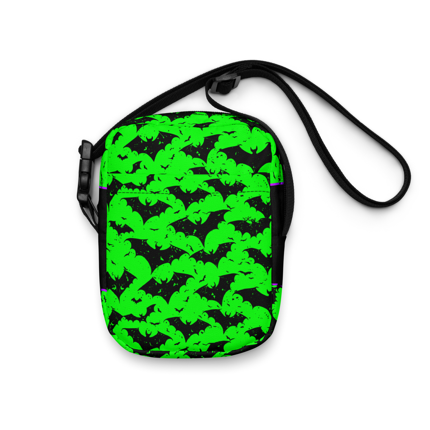 Zombie Green Bats Utility Bag – Function Meets Undead Fashion