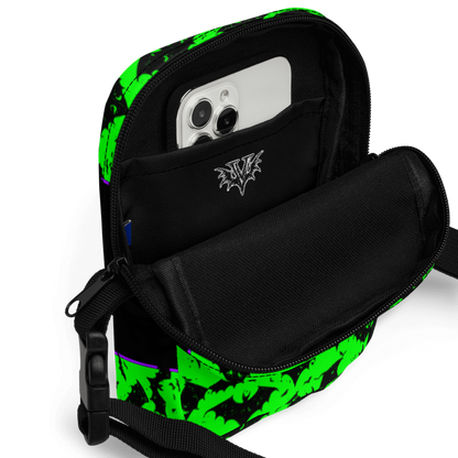 Zombie Green Bats Utility Bag – Function Meets Undead Fashion