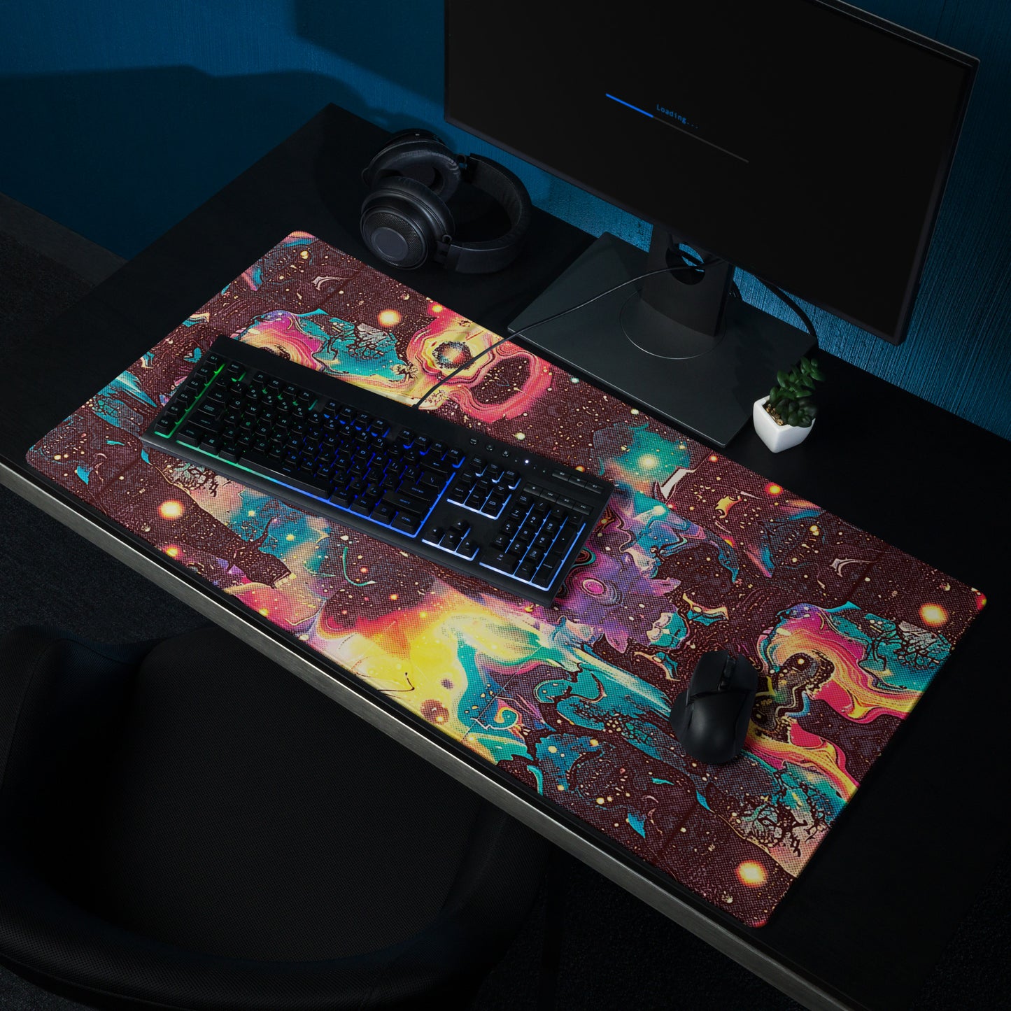 Nebula Gaming Mouse Pad – Cosmic Rift Collection Design