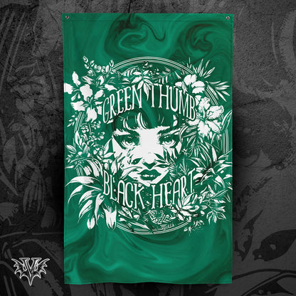 Green Thumb Black Heart Freak Flag