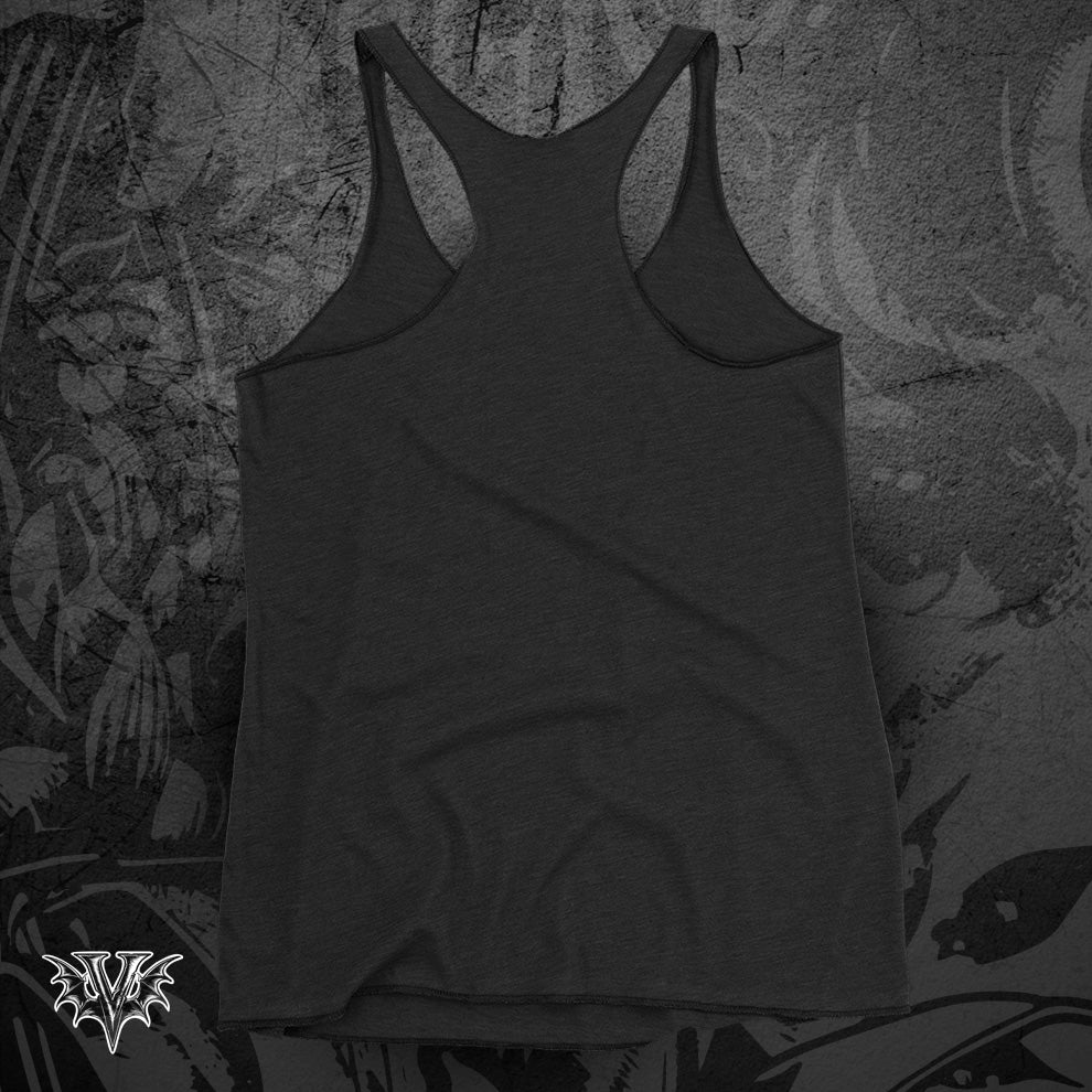 Green Thumb Black Heart Racerback Tank