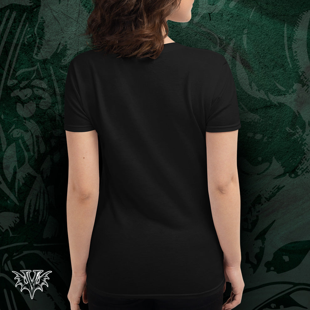 Green Thumb Black Heart T-Shirt (Women's)